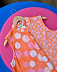 Orange Theory Sleeveless Dress
