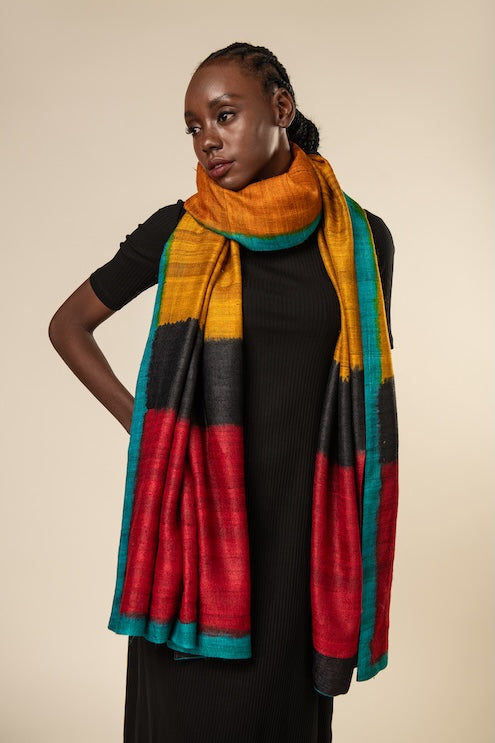 Aeshaane Tussar Peace Silk 4-in-1 Capes (Click for more options)