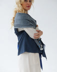 Julahas Light Wool Fusion Blue Cape