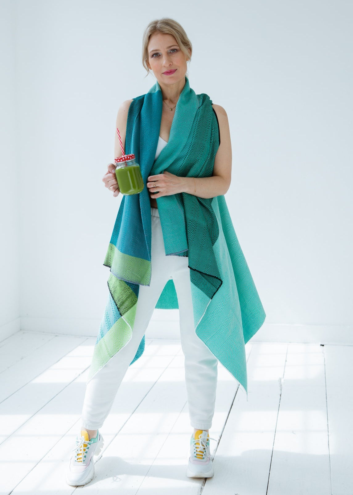 Julahas Mint Energizer Cotton Cape
