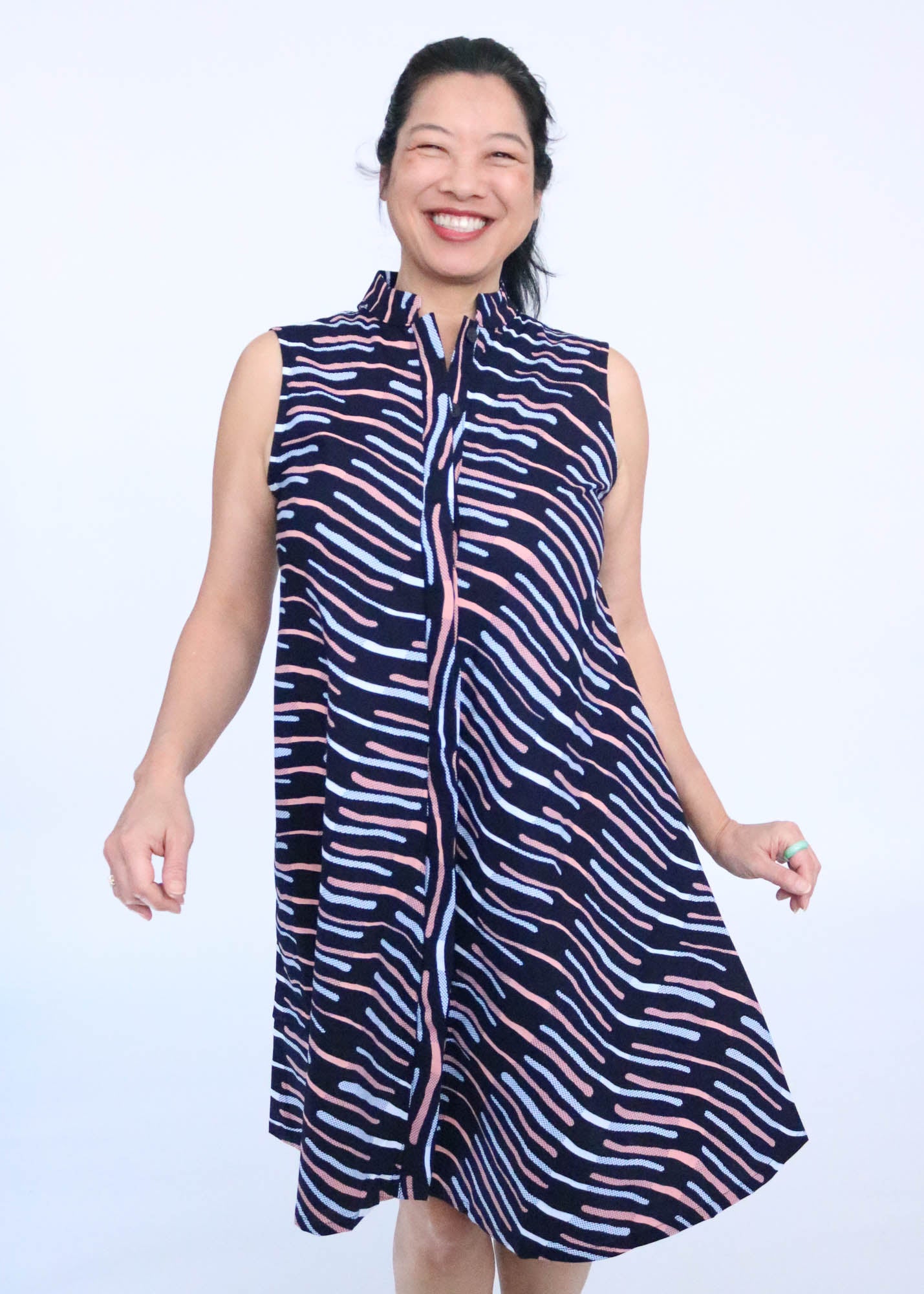 Swoosh Sleeveless Dress