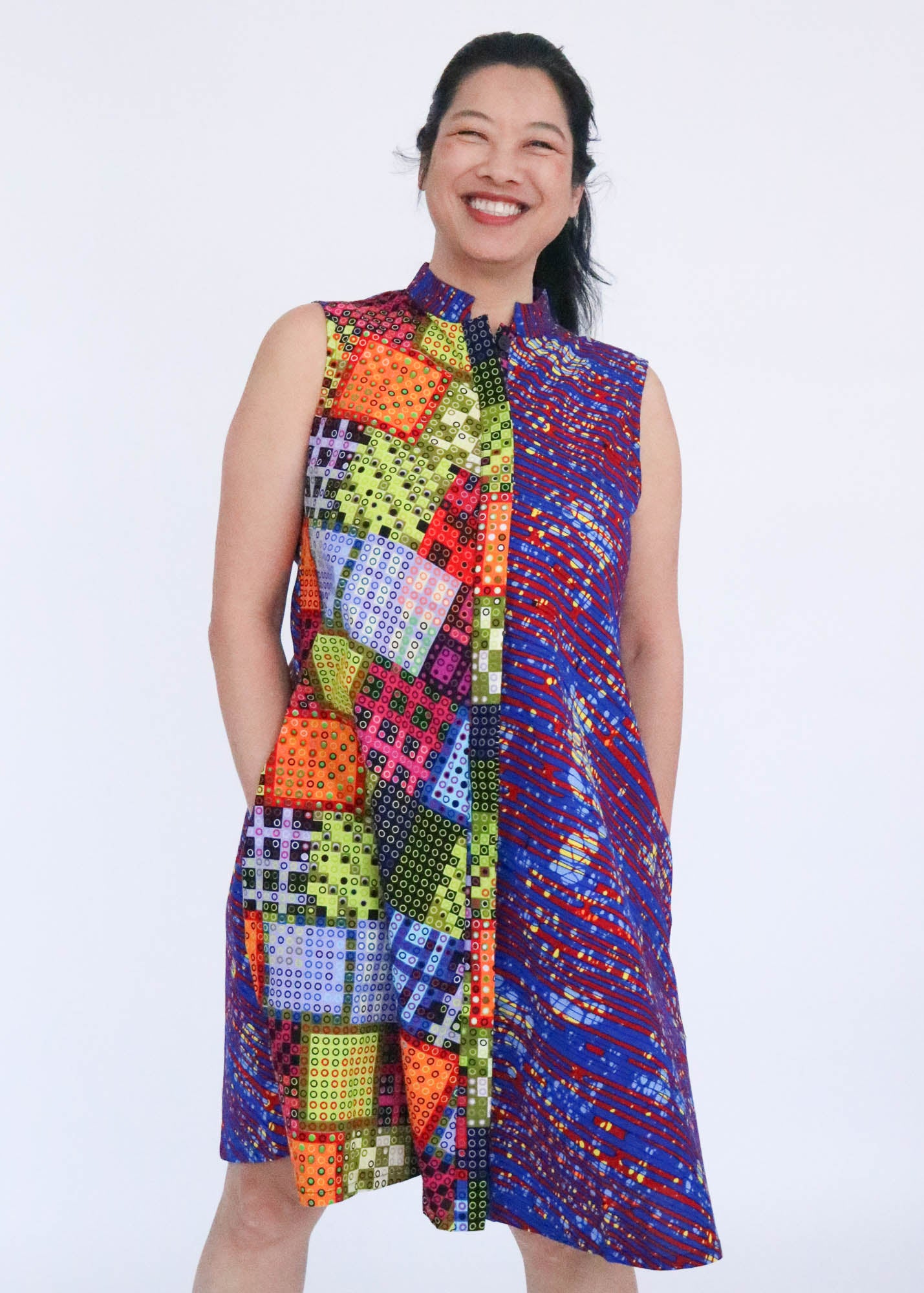 Cross Stitch Sleeveless Dress