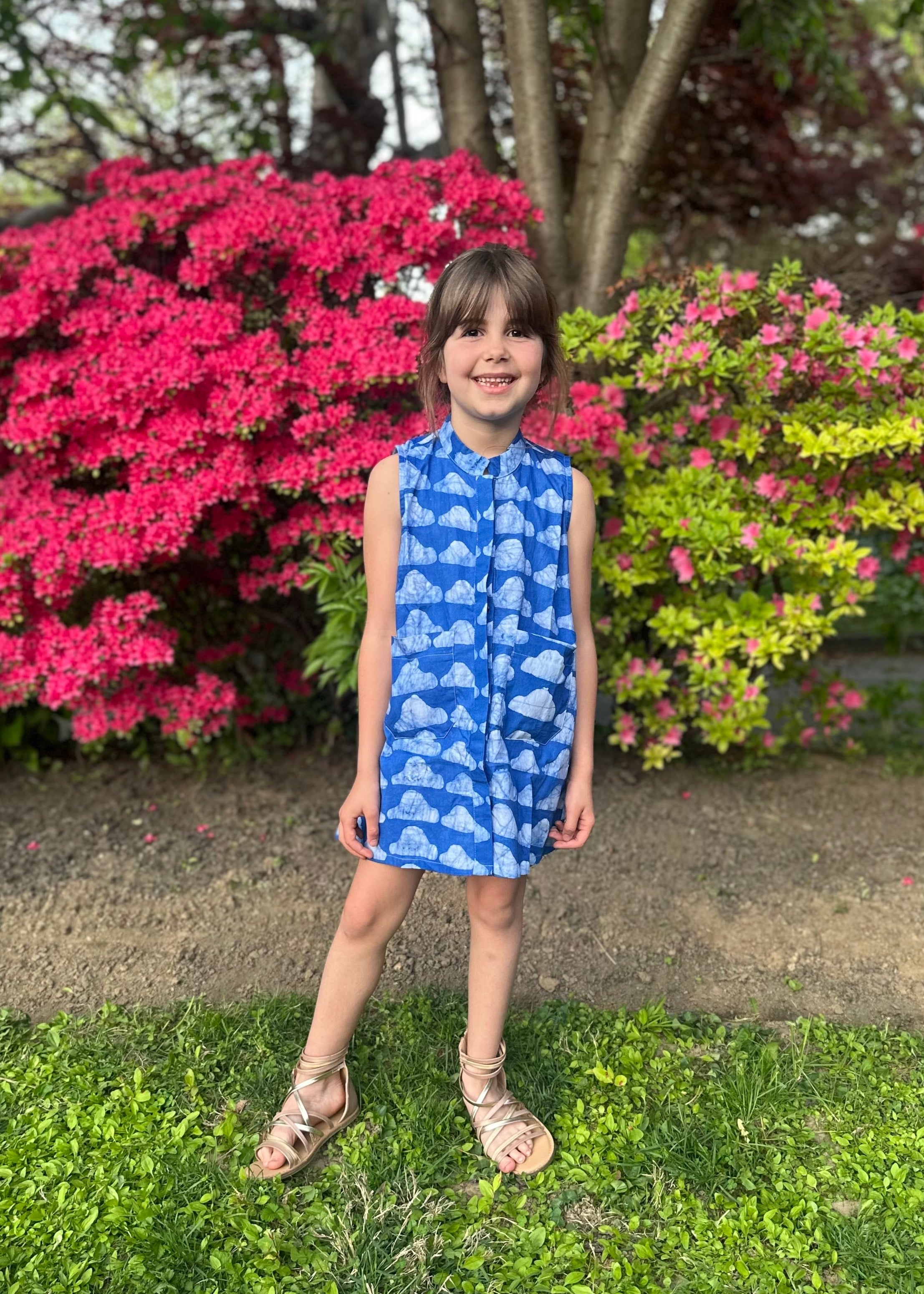 Hand-printed Kid's Dress