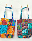 colorful patchwork tote bags