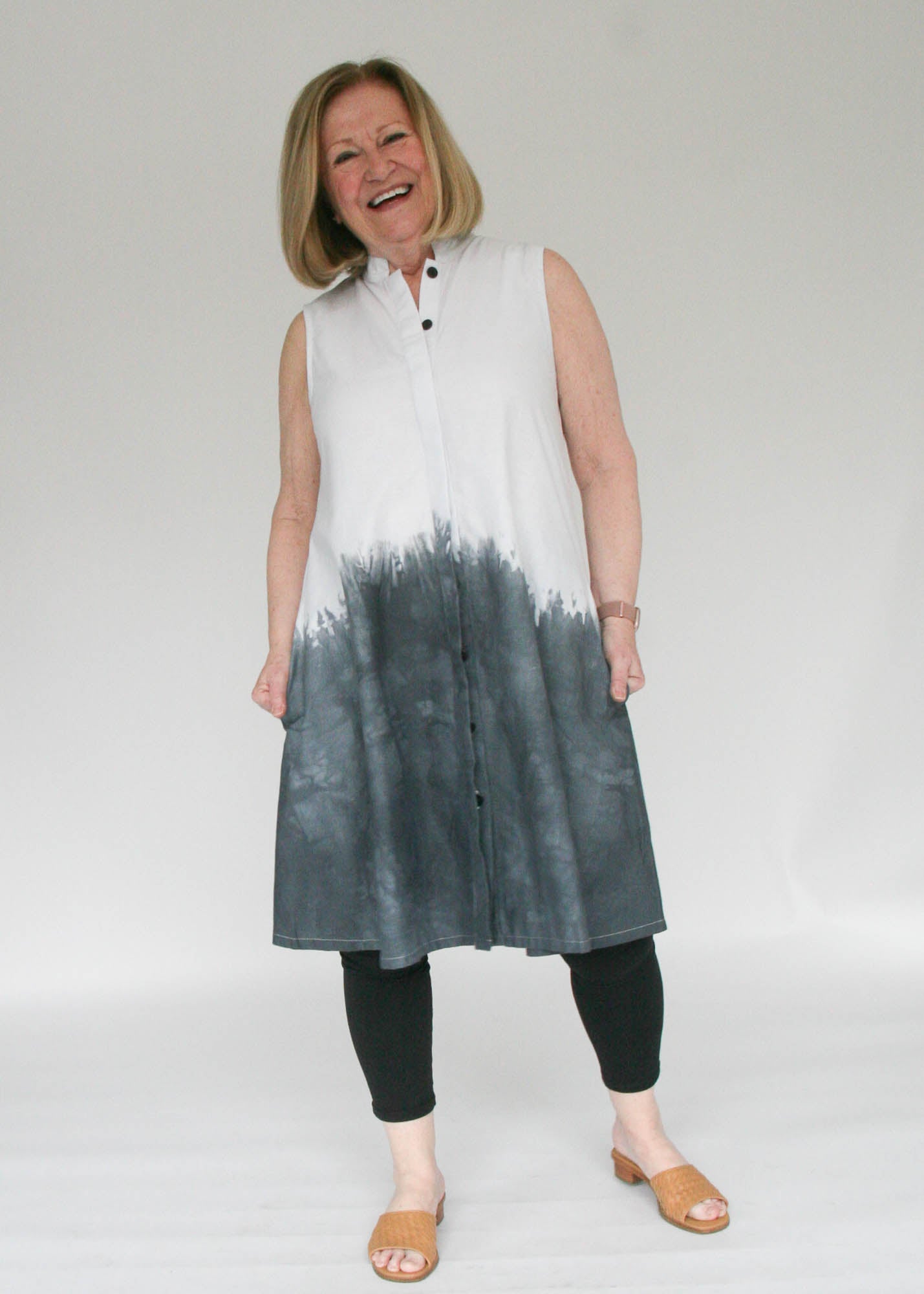 Ombre Sleeveless Dress