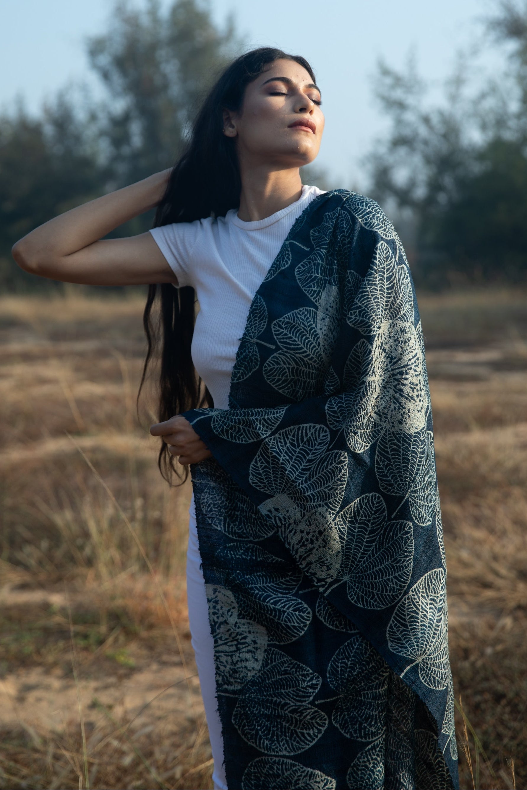 Aeshaane Peace Silk Scarves (Click for more options)