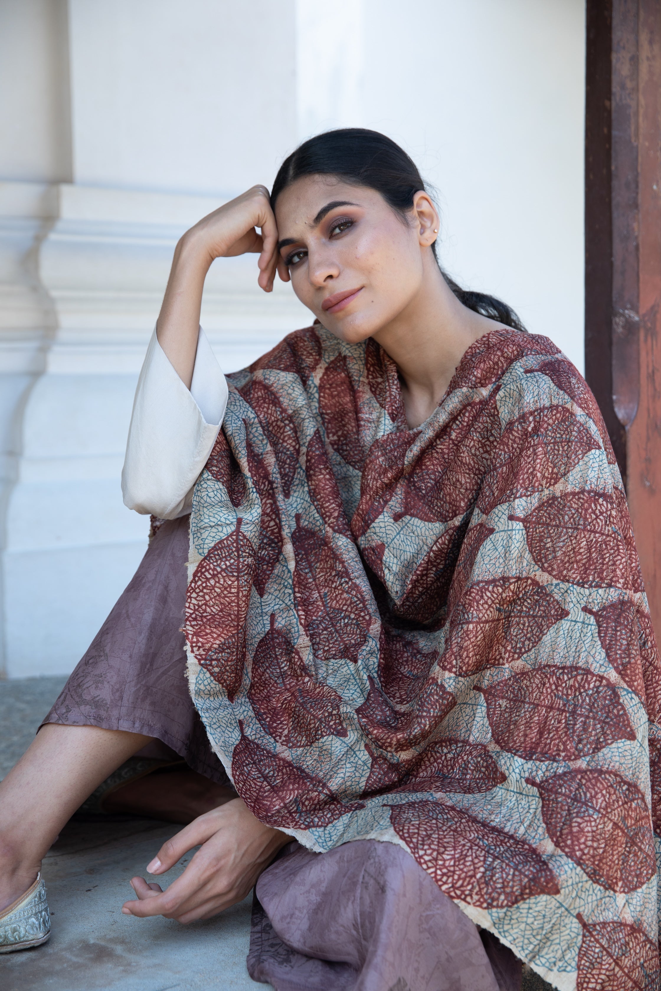 Aeshaane Peace Silk Scarves (Click for more options)