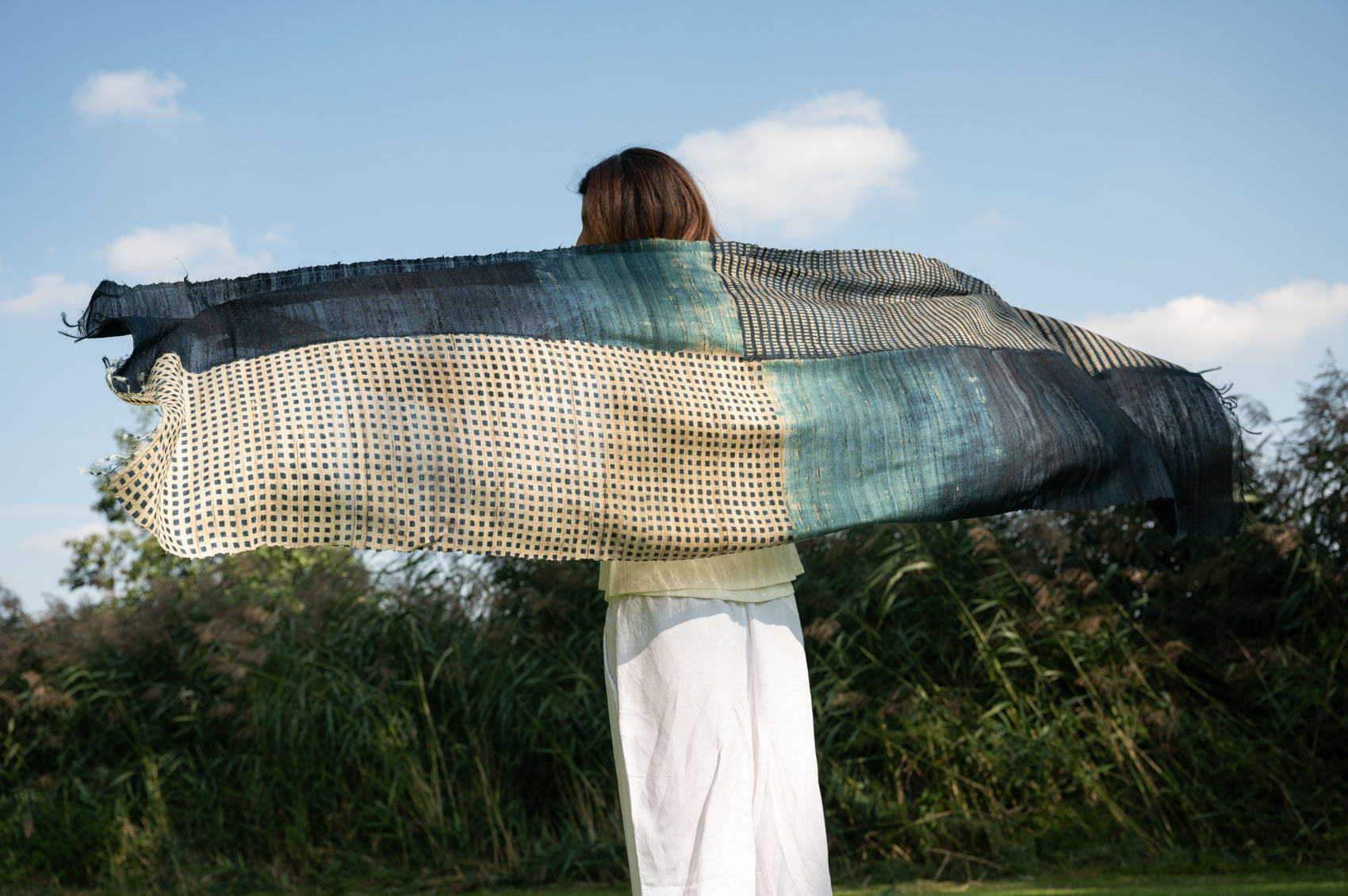 Aeshaane Peace Silk Scarves (Click for more options)