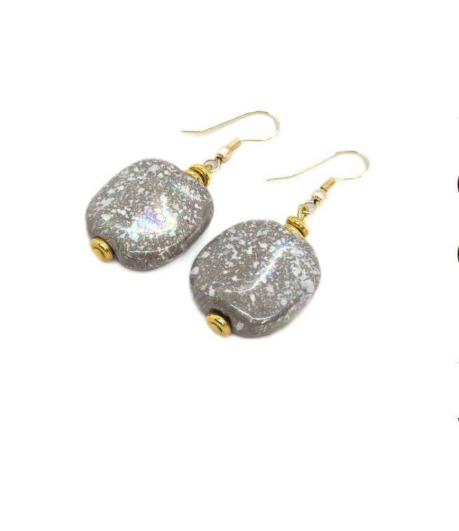 Kazuri Locust Earrings