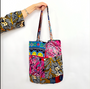 patchwork tote bag