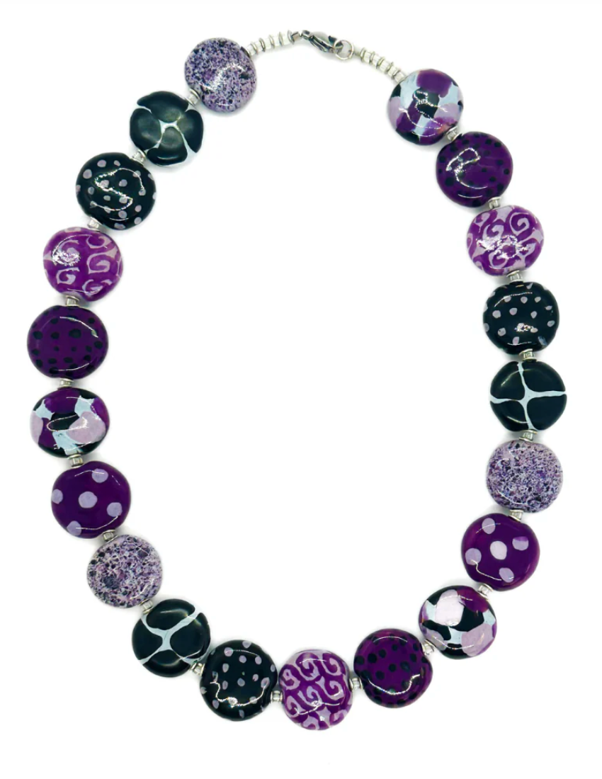 Kazuri Kabit Necklace 22"
