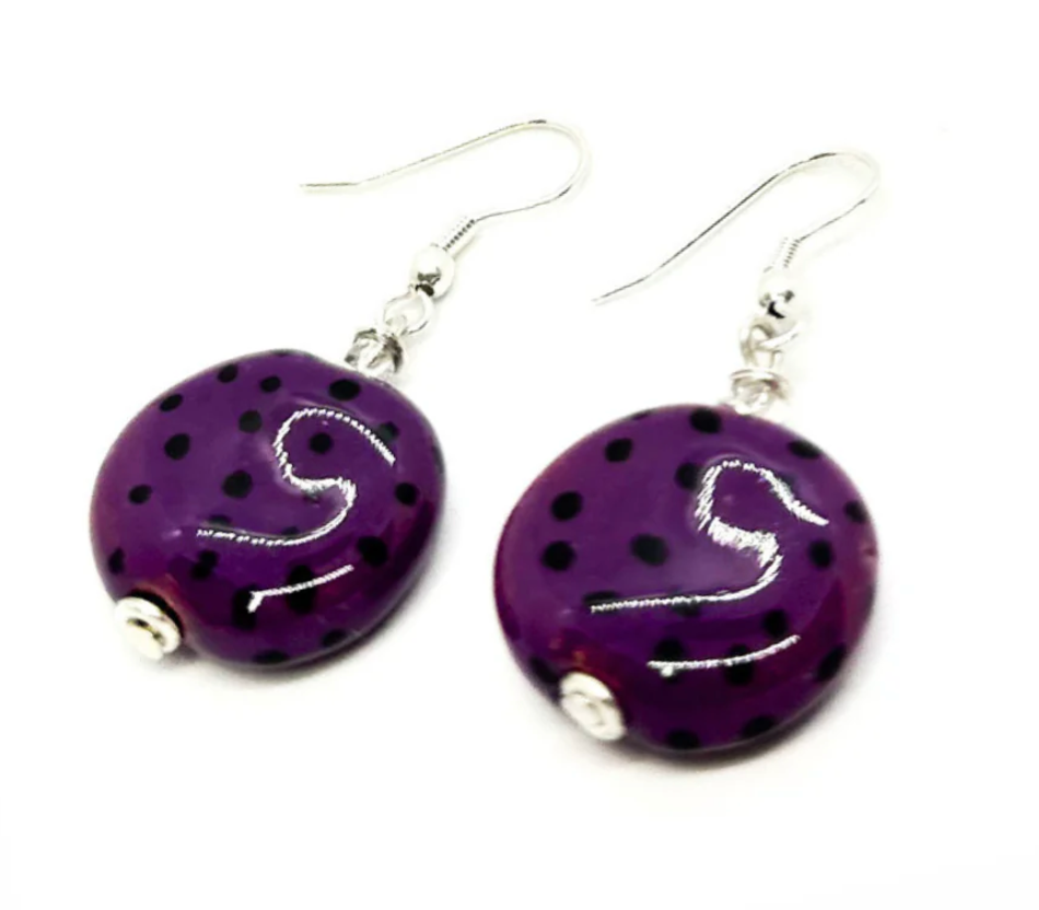 Kazuri Kabit Earrings
