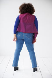 Julahas Fresh Forest Sariska Wool Silk Cape