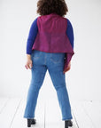 Julahas Fresh Forest Sariska Wool Silk Cape