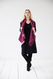Julahas Fresh Forest Sariska Wool Silk Cape
