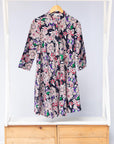 The display of multi-colored floral print