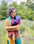 Julahas Joy Plaid Cape