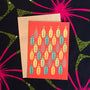 Cacti in the Heat Greeting Card by Lulu Kitololo