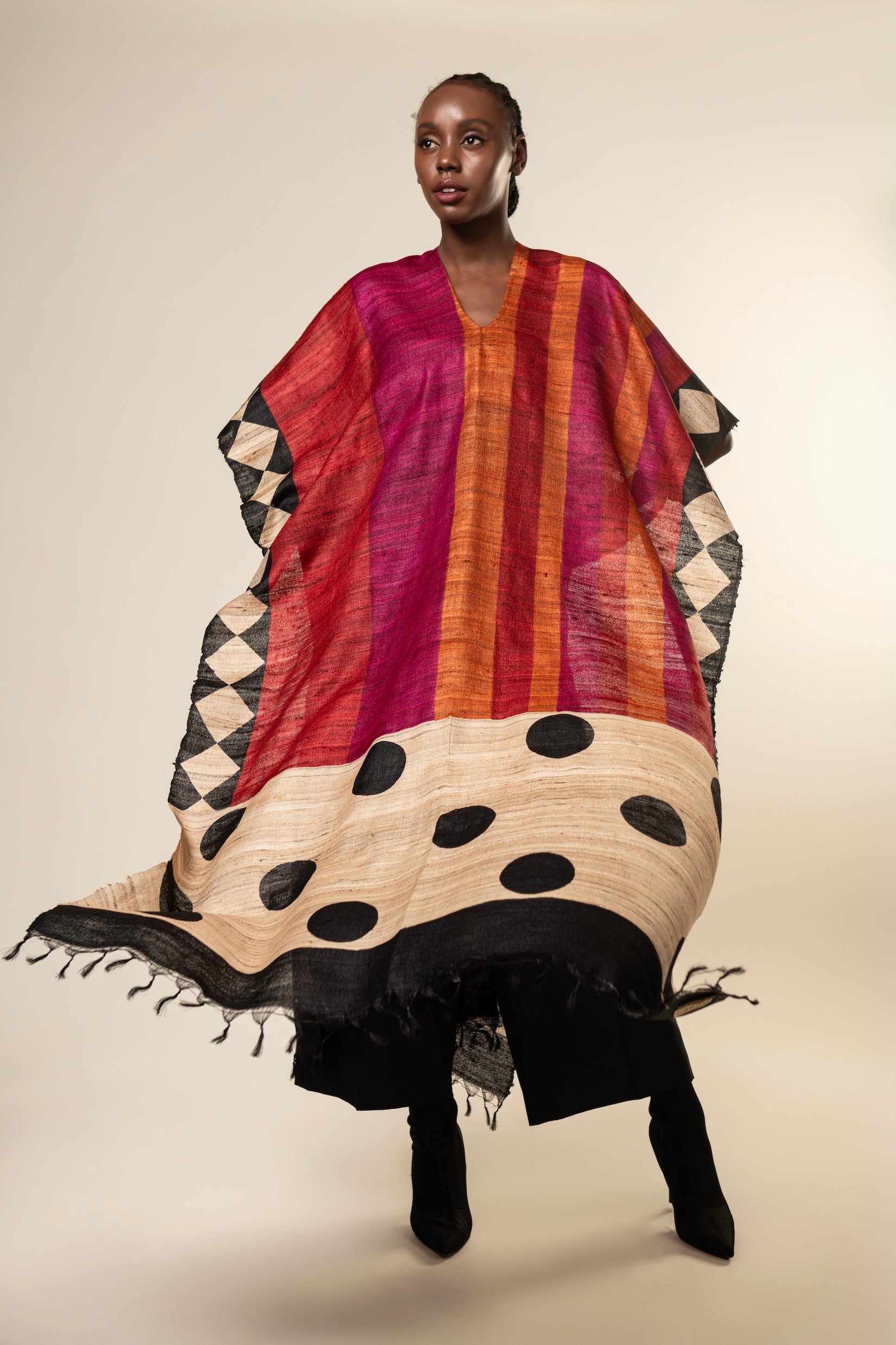 Aeshaane Tussar Peace Silk 3-in-1 Capes (Click for more options)