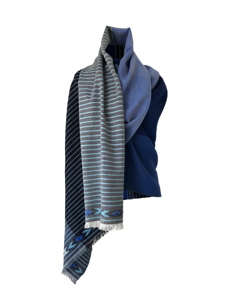 Julahas Light Wool Fusion Blue Cape