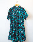 Malachite Short Sleeved Dress