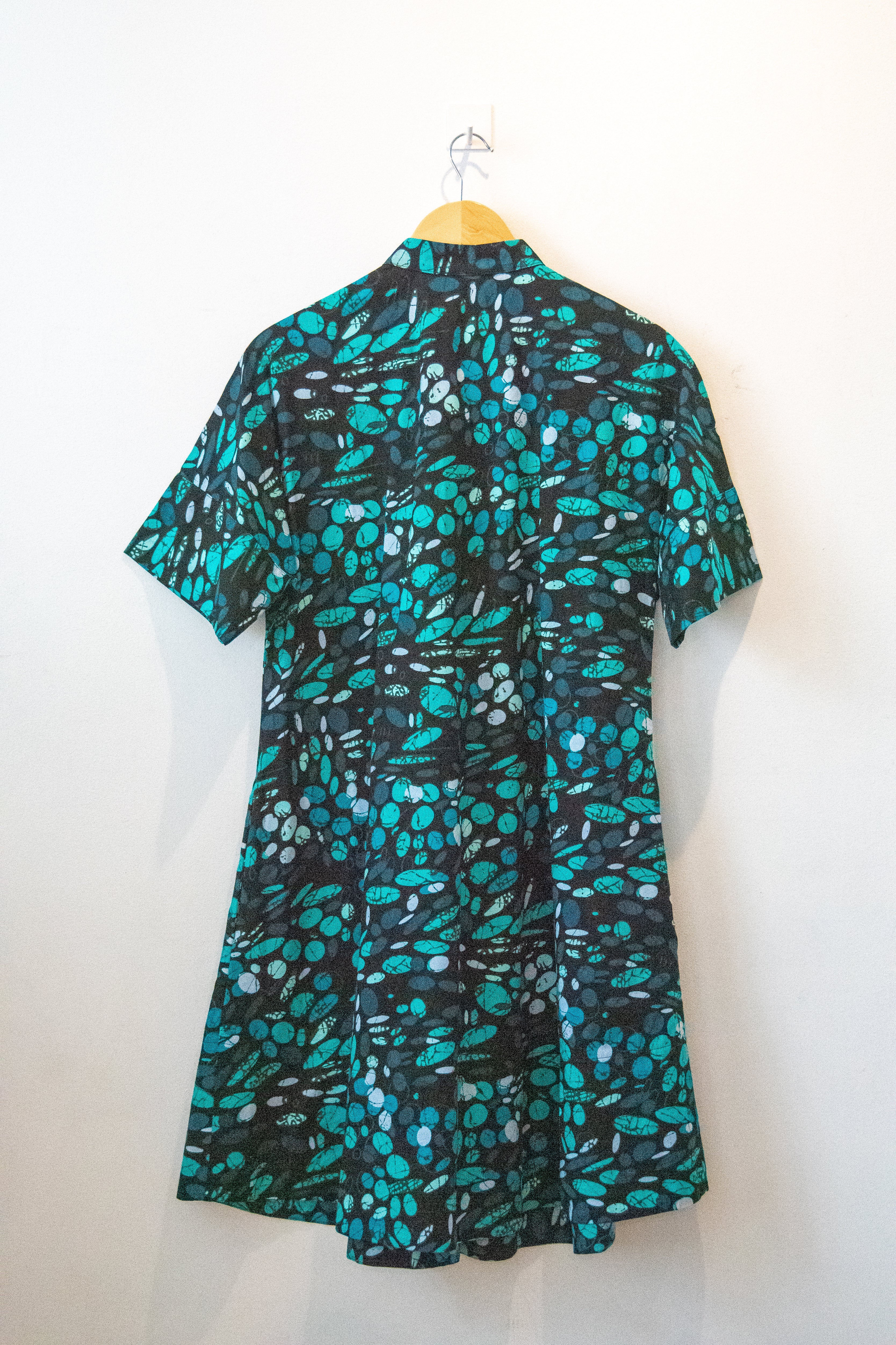 Malachite Short Sleeved Dress