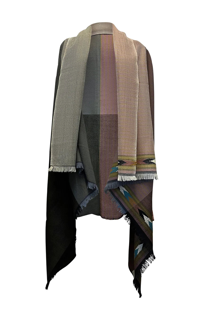 Julahas Light Wool Fusion Dusty Pink Cape