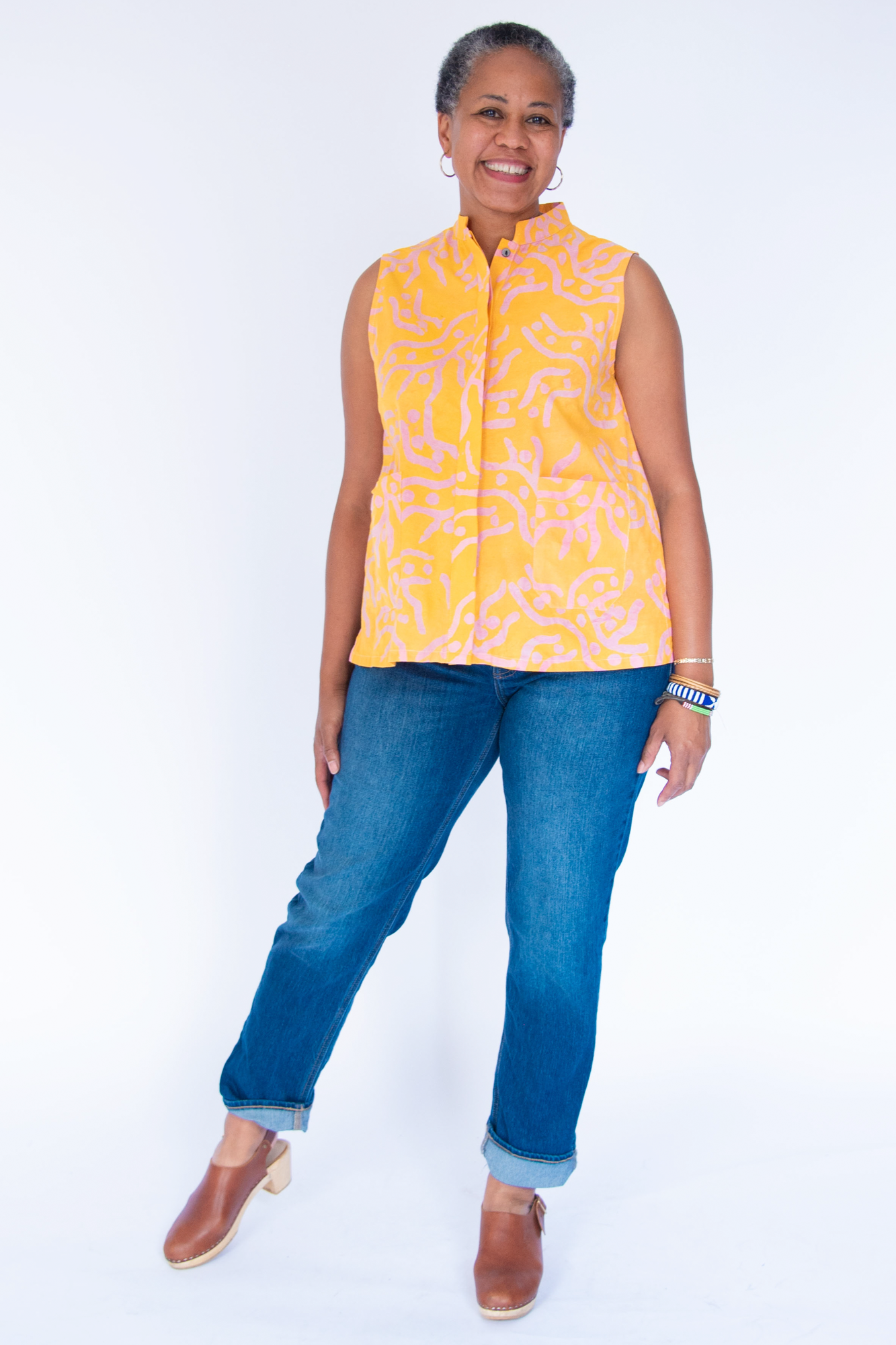 Marzipan Sleeveless Shirt