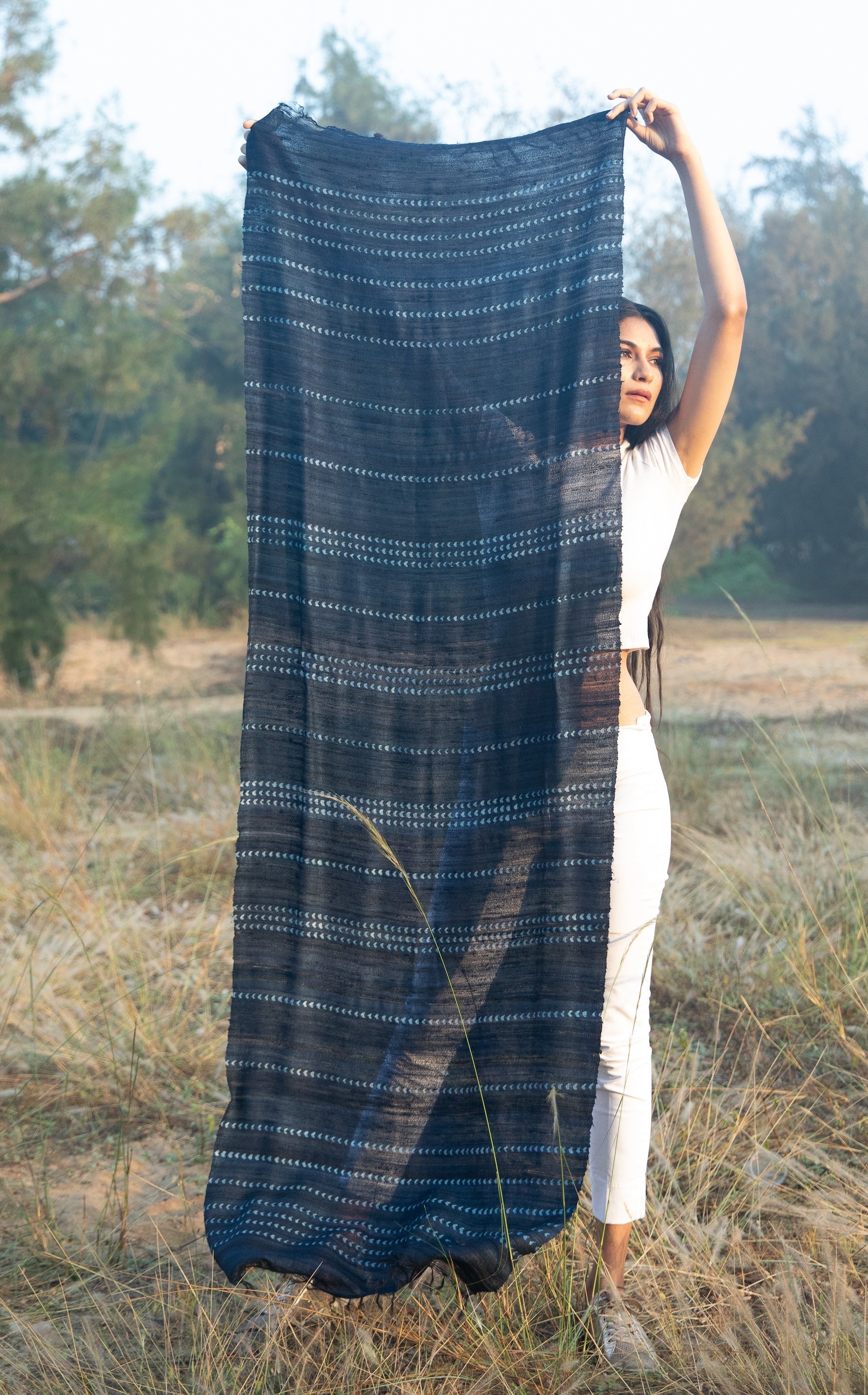 Aeshaane Peace Silk Scarves (Click for more options)