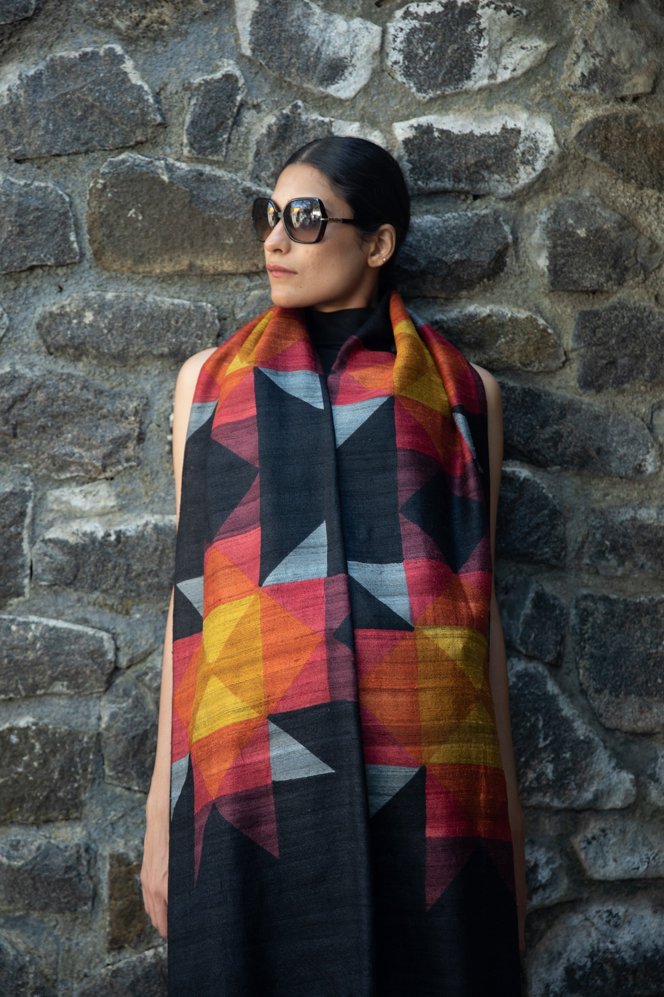 Aeshaane Peace Silk Scarves (Click for more options)
