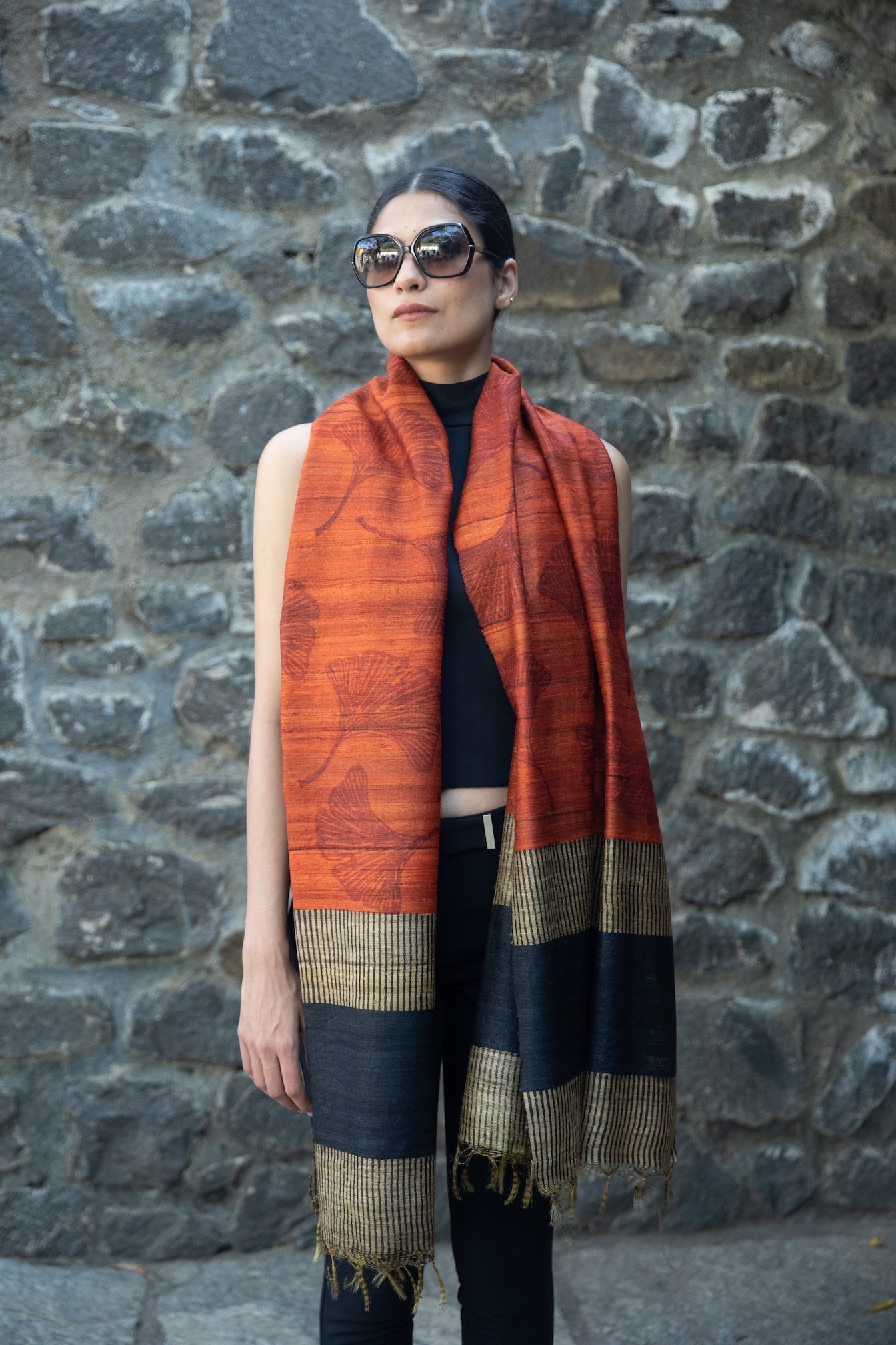 Aeshaane Peace Silk Scarves (Click for more options)