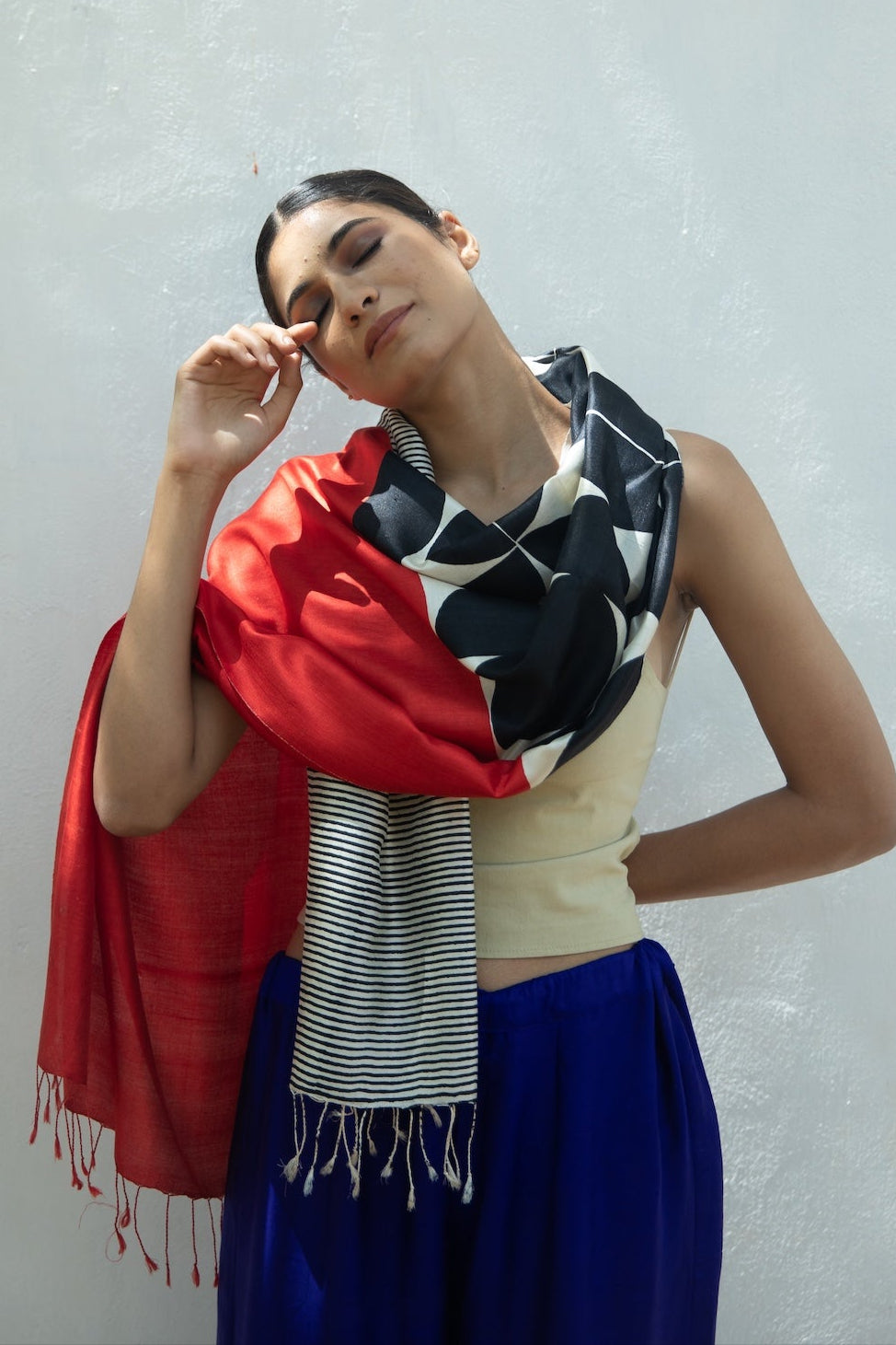 Aeshaane Peace Silk Scarves (Click for more options)