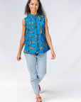 Gone Fishing Sleeveless Shirt