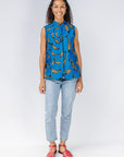 Gone Fishing Sleeveless Shirt