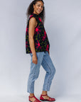 Plumeria Sleeveless Shirt