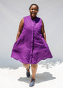 Aubergine Sleeveless Dress