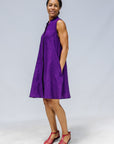 Aubergine Sleeveless Dress