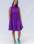Aubergine Sleeveless Dress