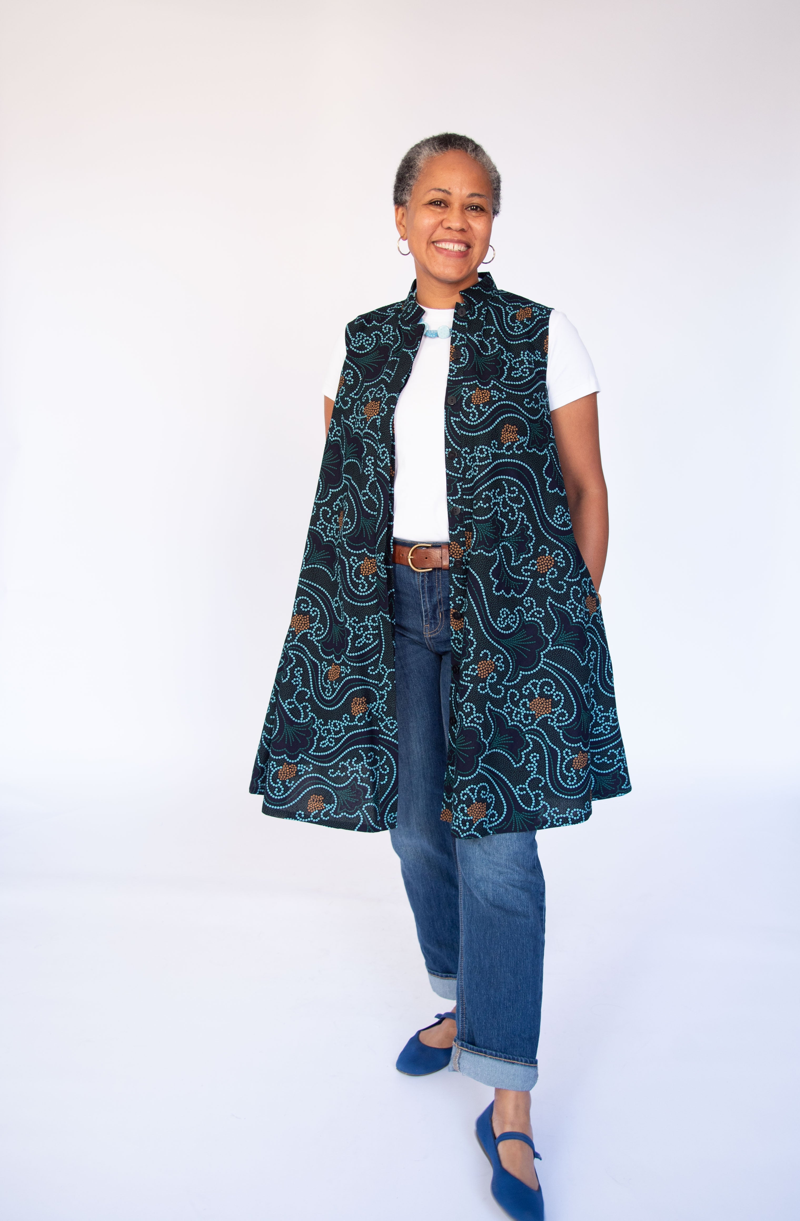 Tesserae Sleeveless Dress