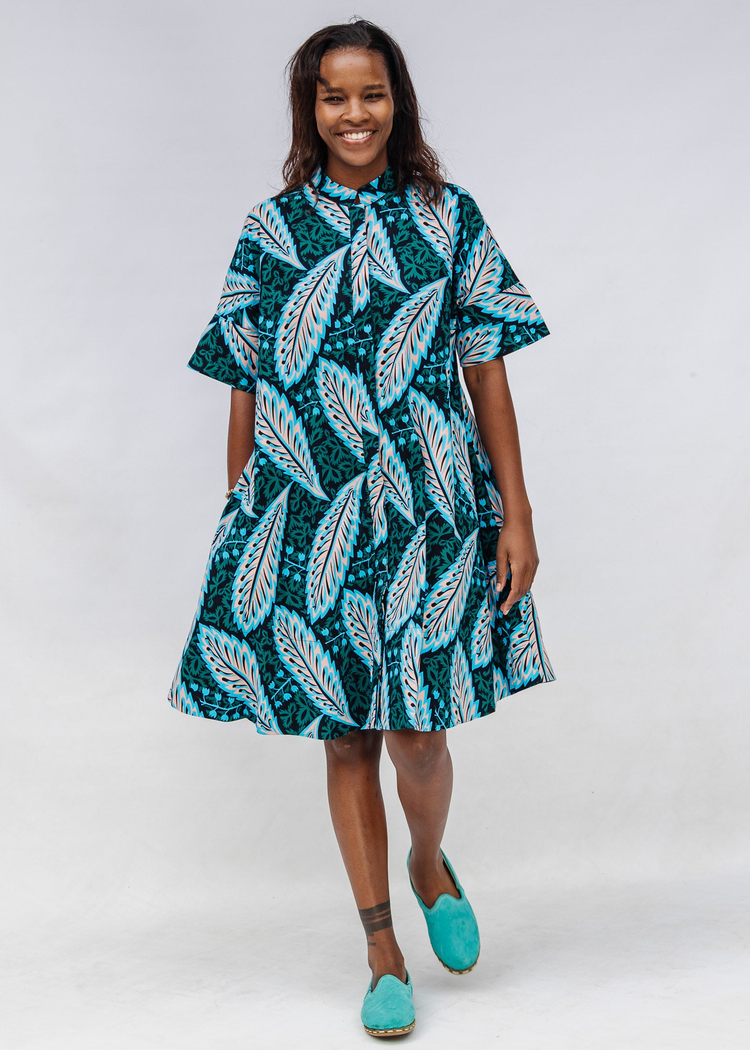 Herbarium Short Sleeved Dress