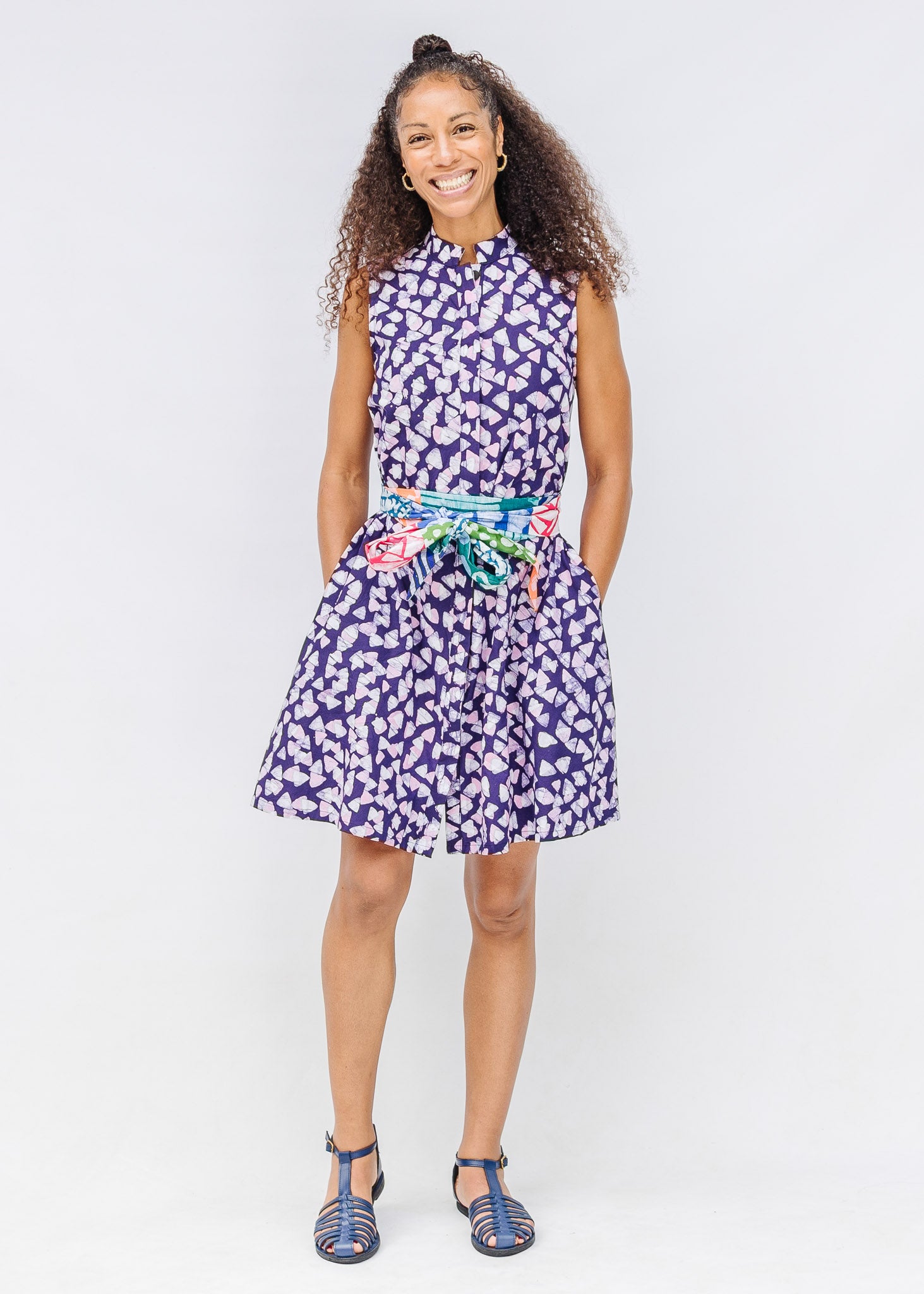 Catchlight Sleeveless Dress