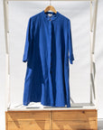 Display of blue dress