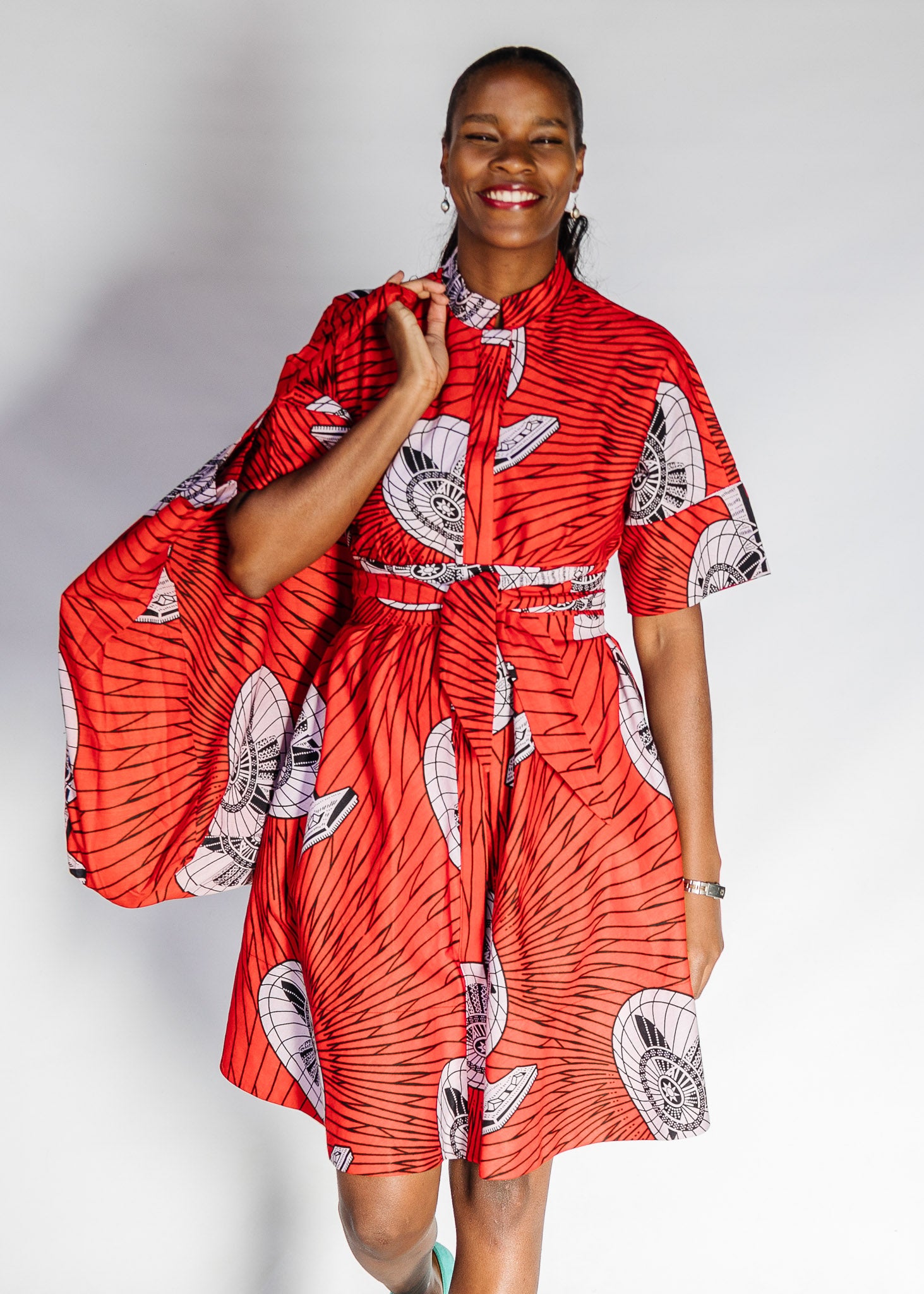 Oscillate Short Sleeved Dress