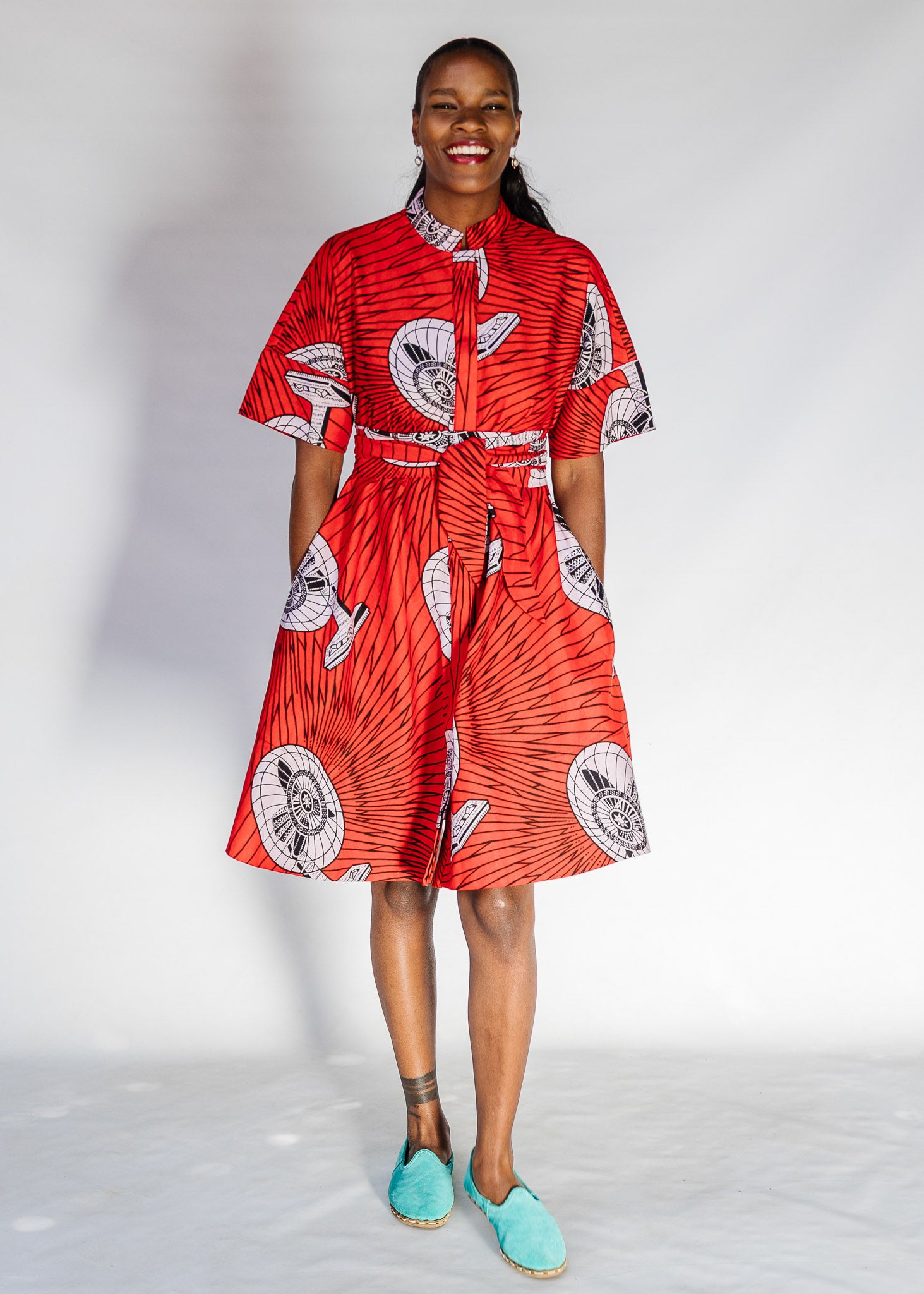 Oscillate Short Sleeved Dress